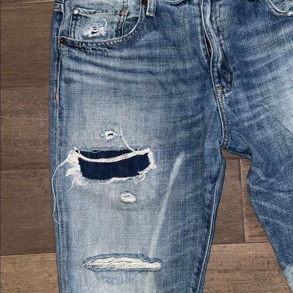 Denim & Supply Ralph Lauren Distressed Denim Boyfriend Jeans SZ 29 - Picture 4 of 11